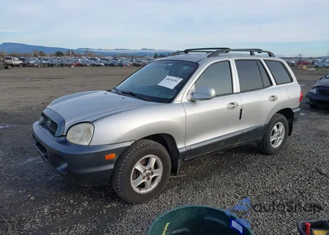 2002 Hyundai Santa Fe Gls/Lx from USA, damaged, VIN KM8SC73D12U203719